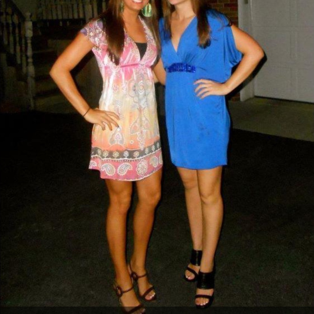 Janette blue dress size small